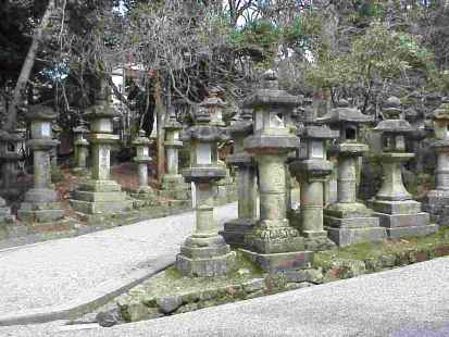 Nara, Japan Stone Lantern